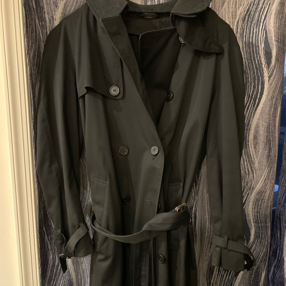 Michael Kors Black Trenchcoat - Picture 1 of 9